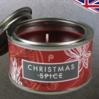 Pintail Candles - Elements Christmas Spice Scented Candle Tins